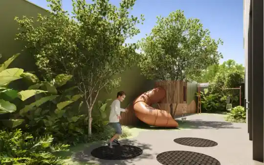TESS Brooklin — Perspectiva ilustrada — Playground