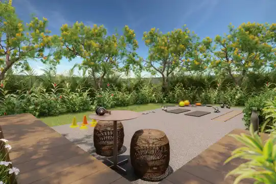 SP 360° Smart Living by Eztec — Perspectiva ilustrada — Fitness externo