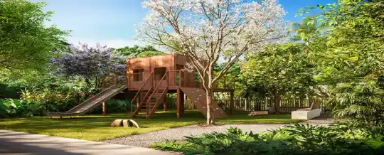 ISA Brooklin — Perspectiva ilustrada — Playground (fonte secundária)