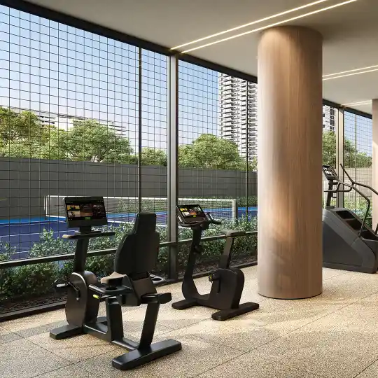 TESS Brooklin — Perspectiva ilustrada — Fitness
