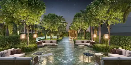 Saffire by Elie Saab — Perspectiva ilustrada — Praça de lazer