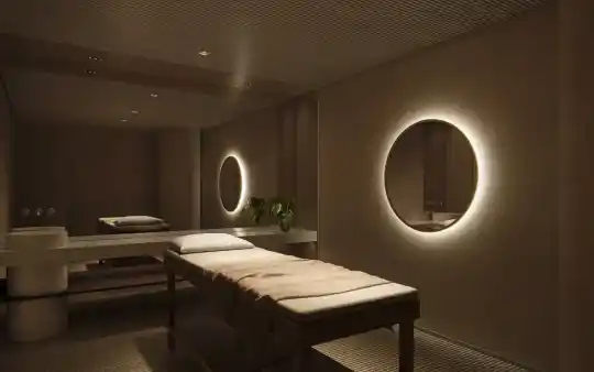 TESS Brooklin — Perspectiva ilustrada — Sala de massagem