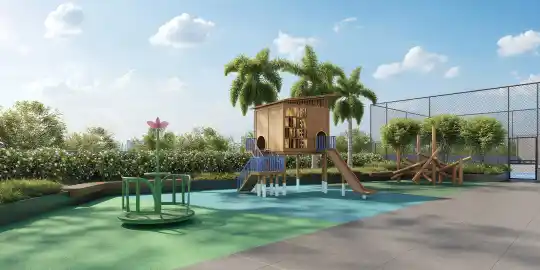 Lindenberg Alto das Nações — Perspectiva ilustrada — Playground