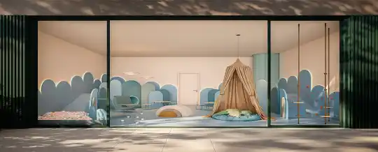 ISA Brooklin — Perspectiva ilustrada — Brinquedoteca (fonte secundária)