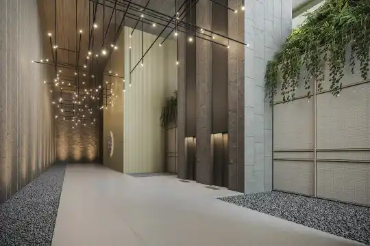 PARK AVENUE Ibirapuera — Perspectiva ilustrada — Lobby
