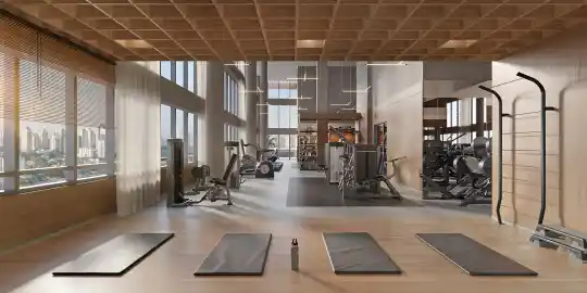 Lindenberg Alto das Nações — Perspectiva ilustrada — Ginástica e pilates