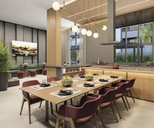 HAUTE Brooklin by Ez — Perspectiva ilustrada — Gourmet de festas