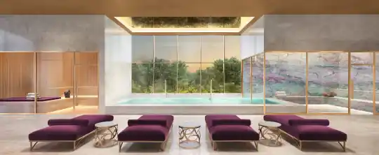 Saffire by Elie Saab — Perspectiva ilustrada — Spa e sauna