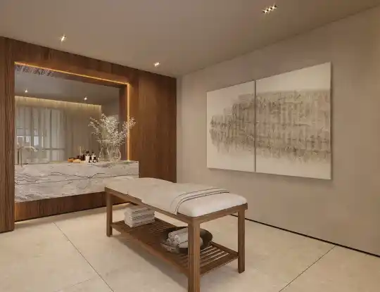 Casa Nacional Brooklin — Perspectiva ilustrada — Massagem