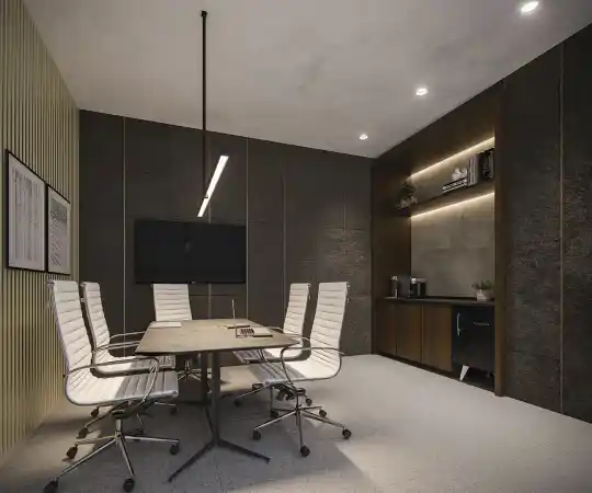 PARK AVENUE Ibirapuera — Perspectiva ilustrada — Coworking