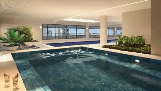 Casa Nacional Brooklin — Perspectiva ilustrada — Spa