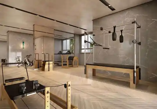GRAND VITRALI Moema — Perspectiva ilustrada — Pilates