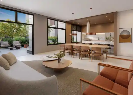 SP 360° Smart Living by Eztec — Perspectiva ilustrada — Espaço gourmet