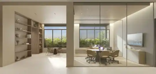 Metropolitan by Lindenberg — Perspectiva ilustrada — Coworking