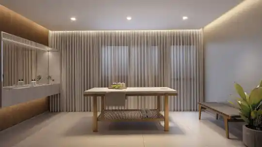 Lindenberg Alto das Nações — Perspectiva ilustrada — Sala de massagem