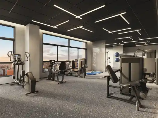 Casa Nacional Brooklin — Perspectiva ilustrada — Fitness — vista 2