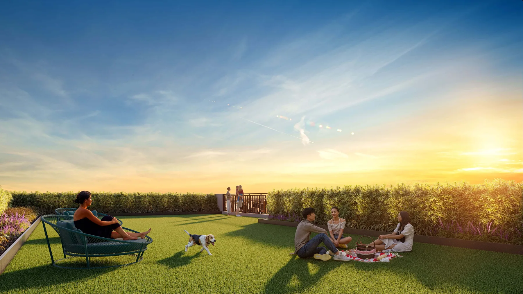 Perspectiva Ilustrada do Sky Garden