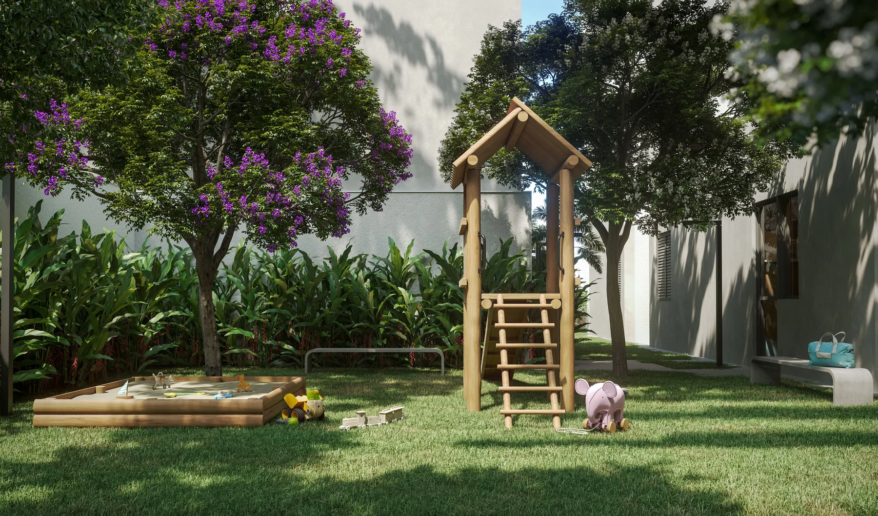 Today Alto da Boa Vista — Perspectiva artística do Playground